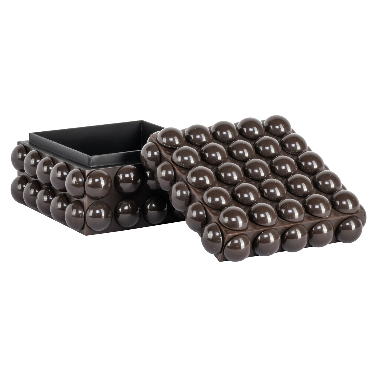 Aufbewahrungsbox Nyx dark brown small