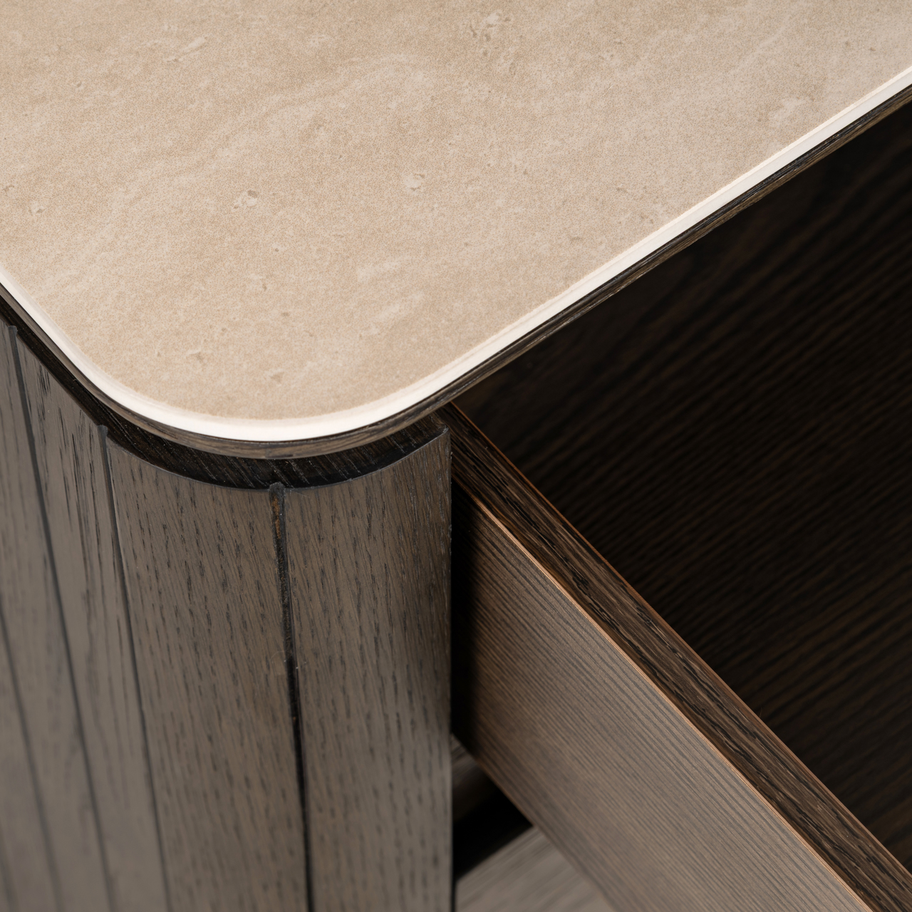 Nachttisch Ritz brown