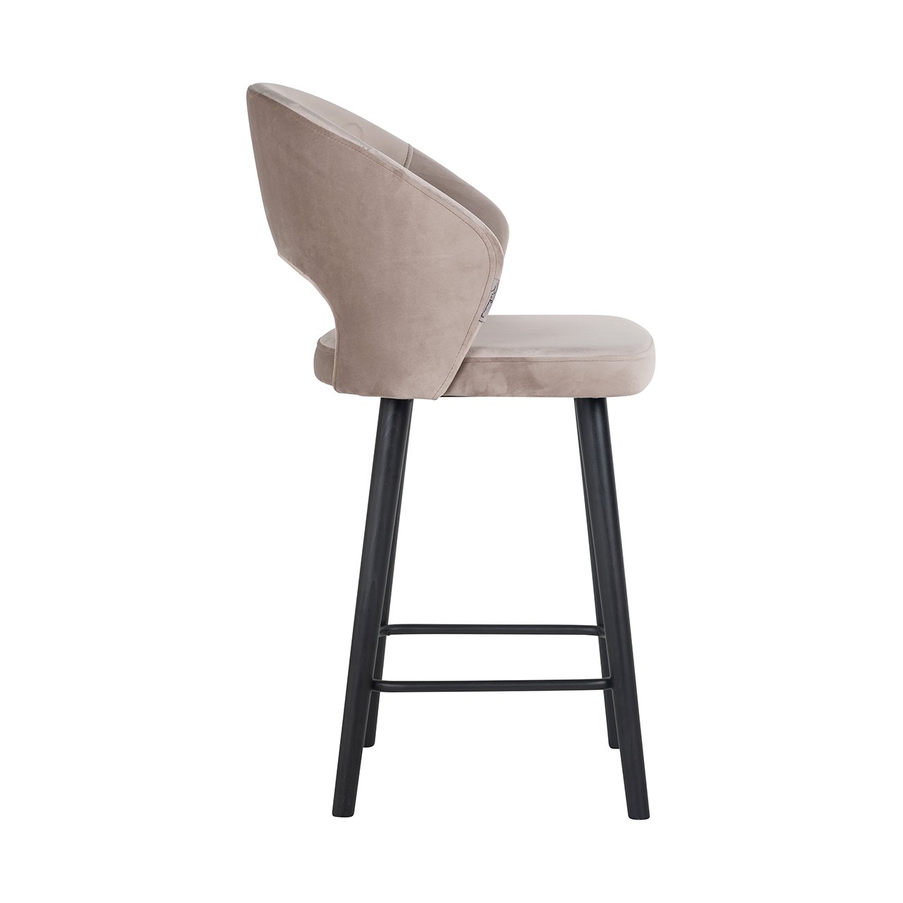 Barhocker Savoy khaki velvet (Quartz Khaki 903) Barhocker Savoy khaki velvet (Quartz Khaki 903)
