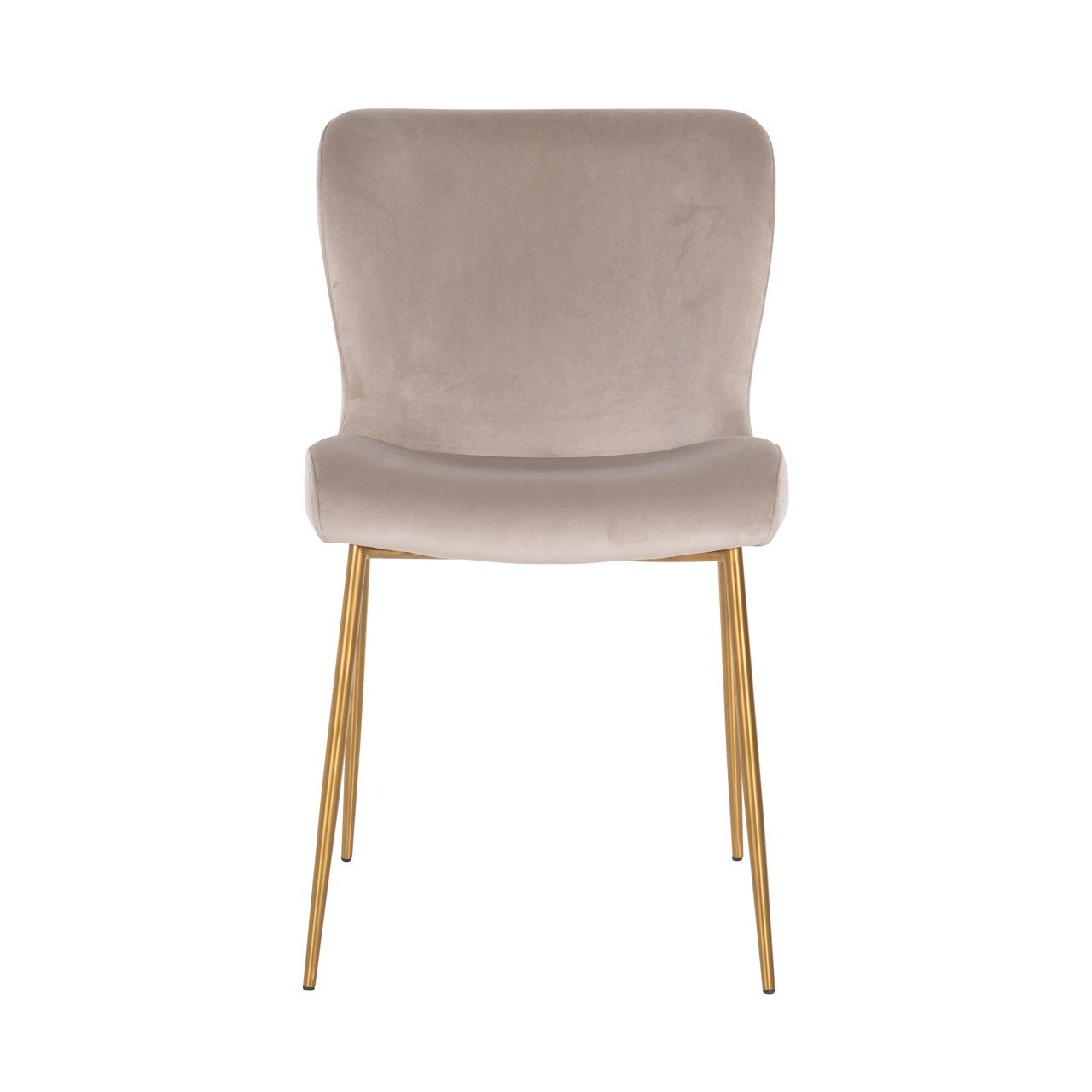 Esszimmerstuhl Odessa khaki velvet fire retardant (Set of 2) Esszimmerstuhl Odessa khaki velvet fire retardant (Set of 2)