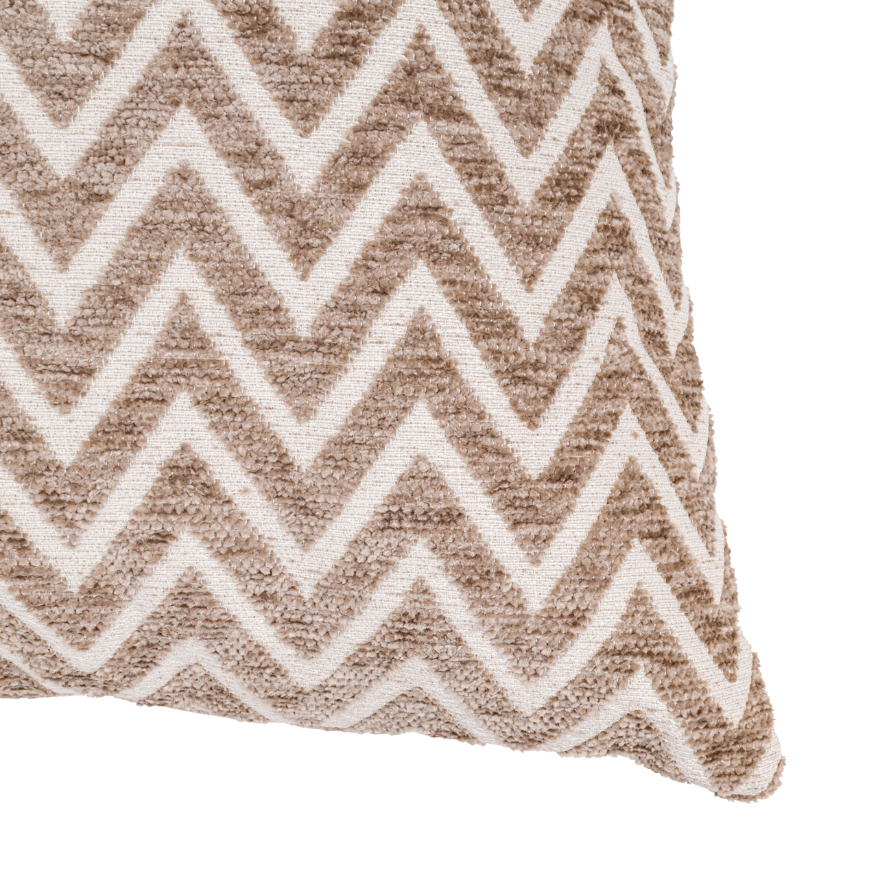 Kissen Nino sand chevron