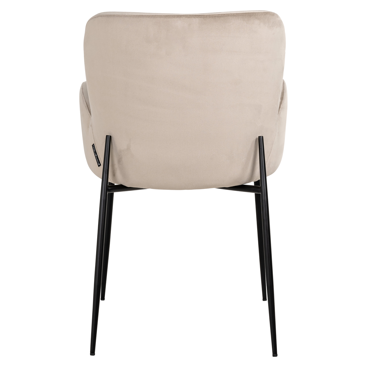 Esszimmerstuhl Amber khaki velvet fire retardant