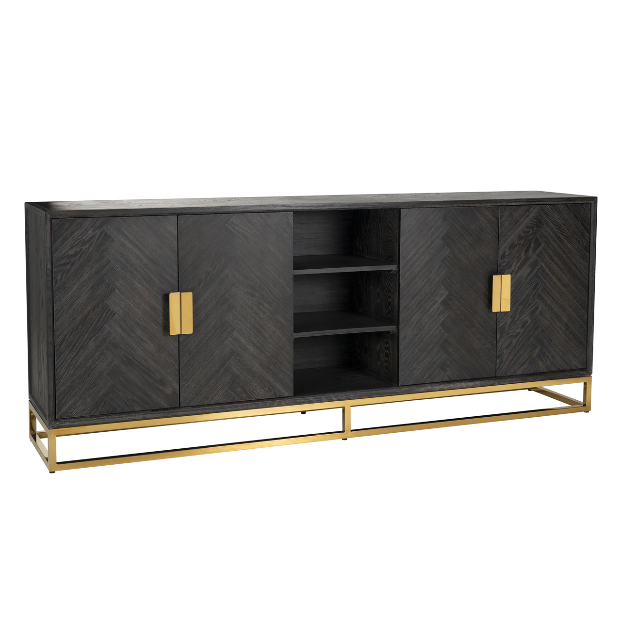 Sideboard Blackbone Gold black rustic