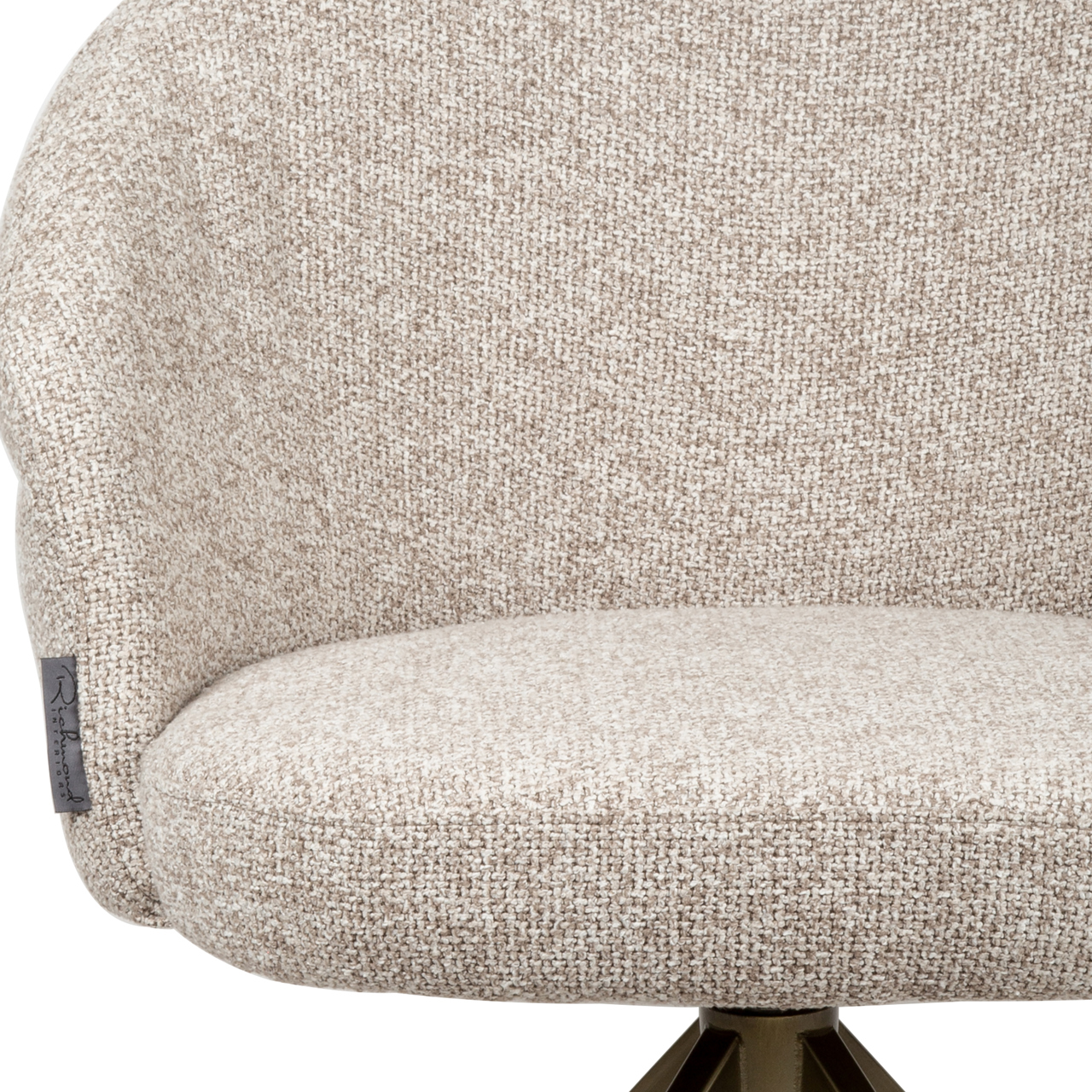 Esszimmerstuhl Zendaya cayenne brown swivel fire retardant