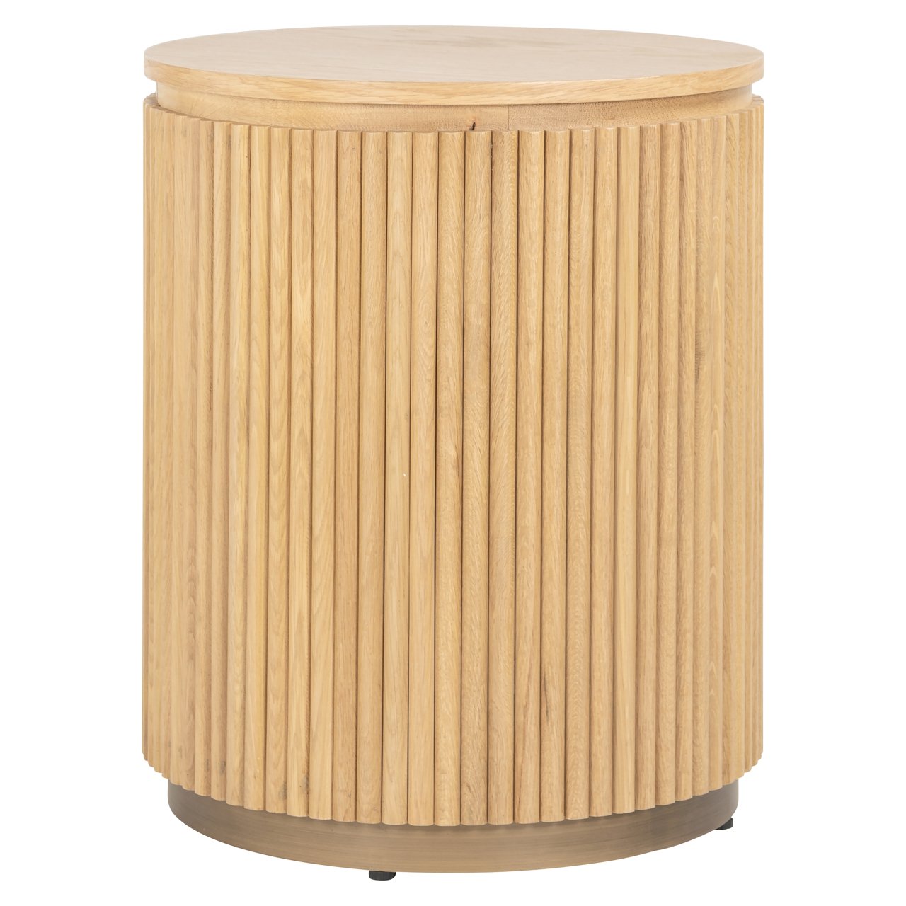 Beistelltisch Belfort natural oak 50Ø