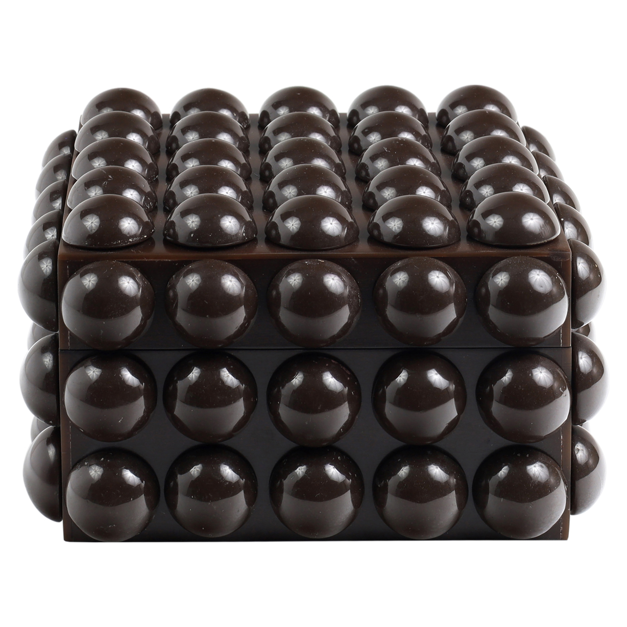 Aufbewahrungsbox Nyx dark brown small