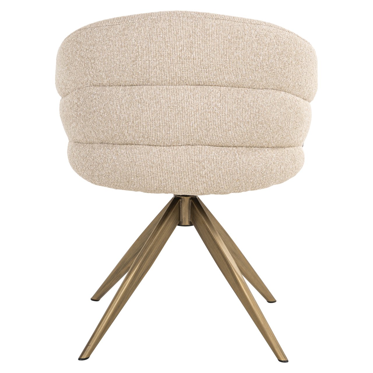 Esszimmerstuhl Zendaya biscotti swivel fire retardant