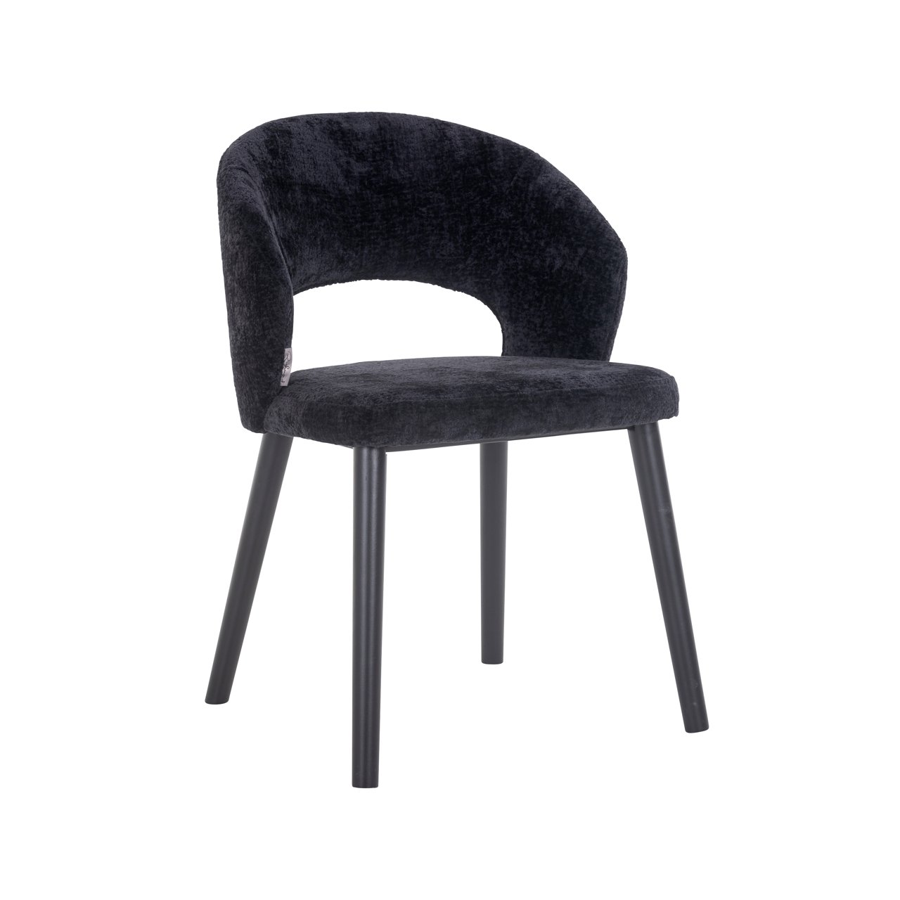 Esszimmerstuhl Savoy black chenille Esszimmerstuhl Savoy black chenille