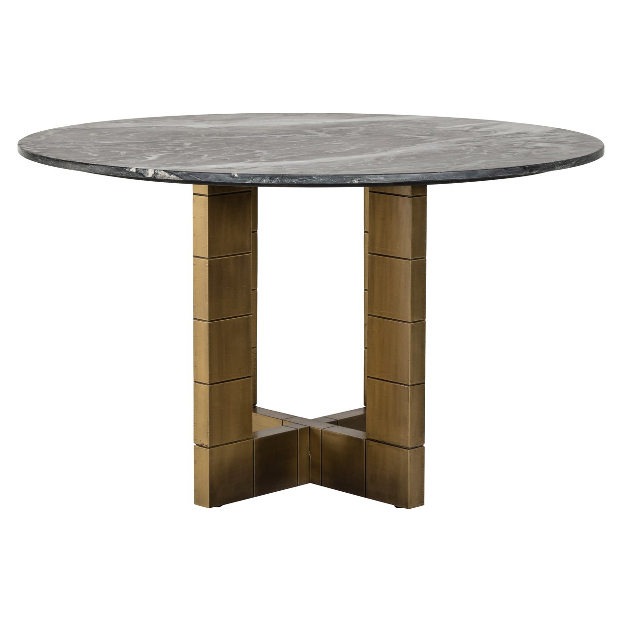 Esstisch Collada black/gold 130Ø Esstisch Collada black/gold 130Ø