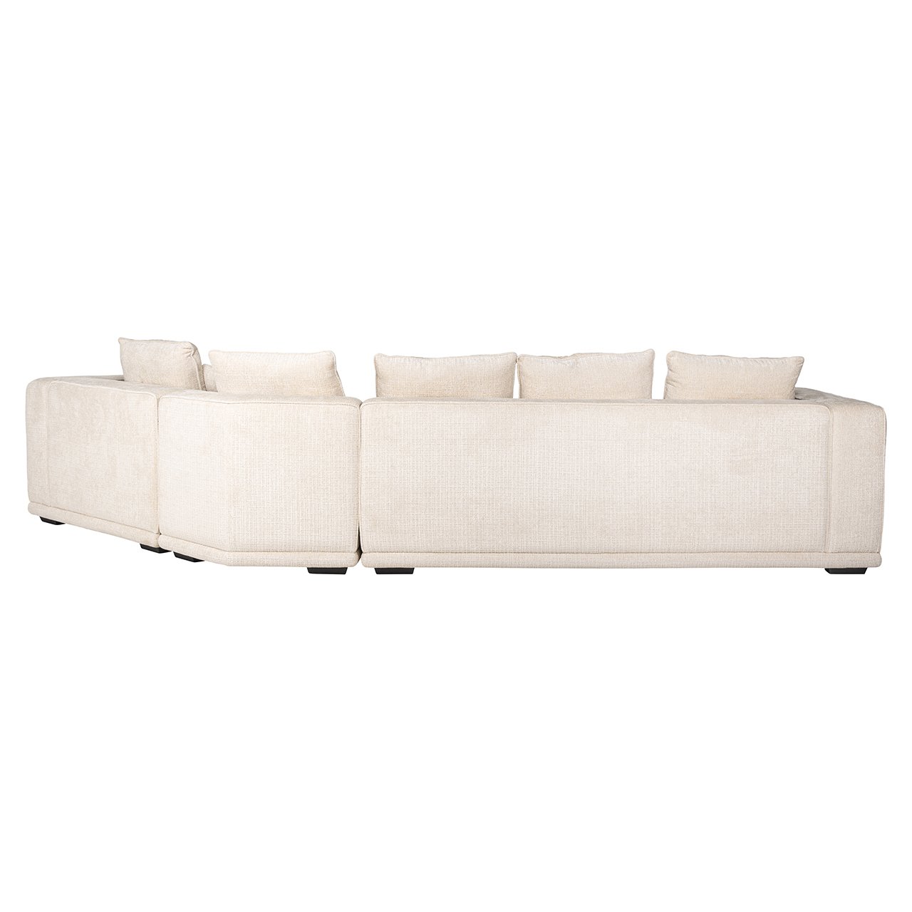 Sofa Lusso 4-Sitzer beige Chenille (Niagara 902 beige)