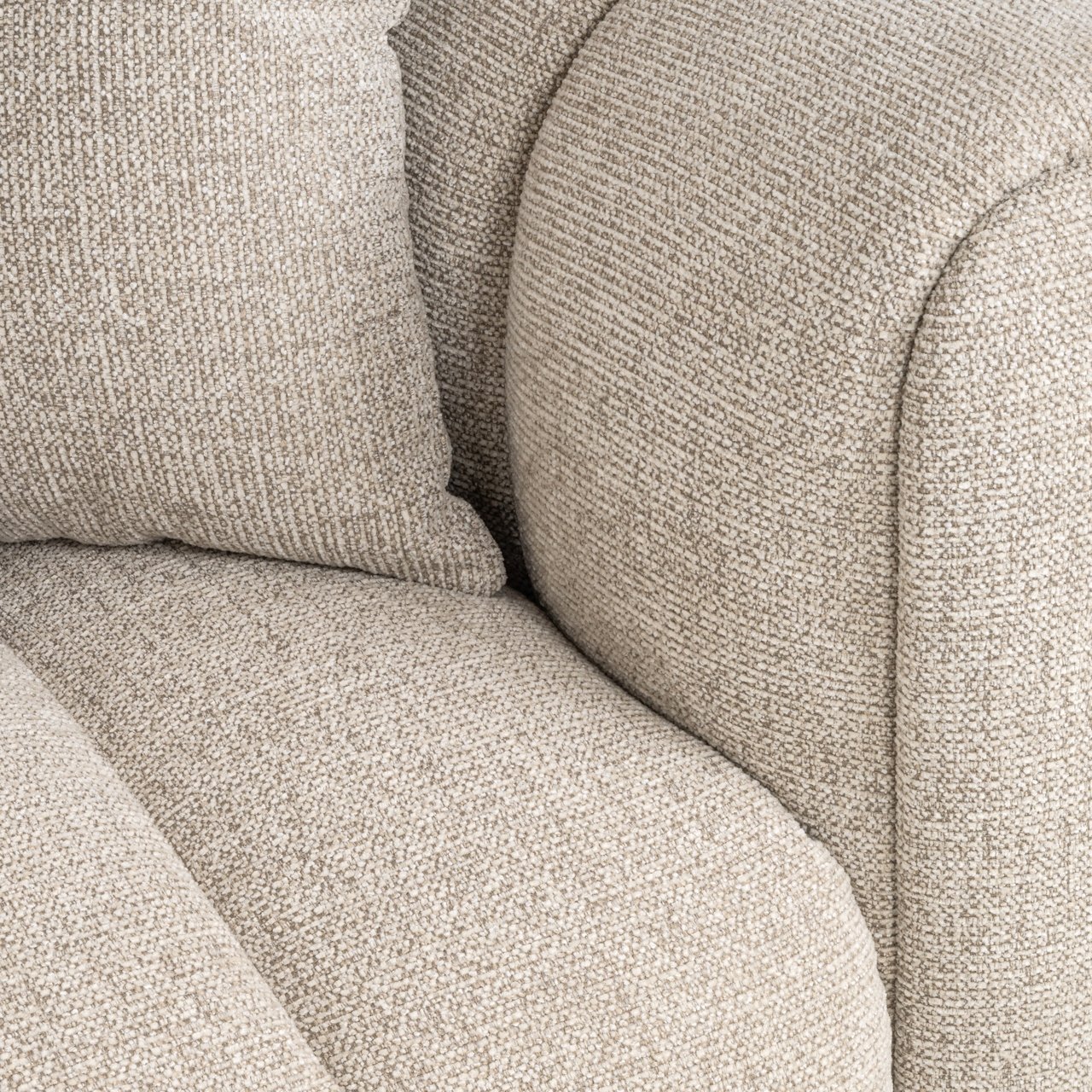 Sofa Novaro natural fancy lounge left