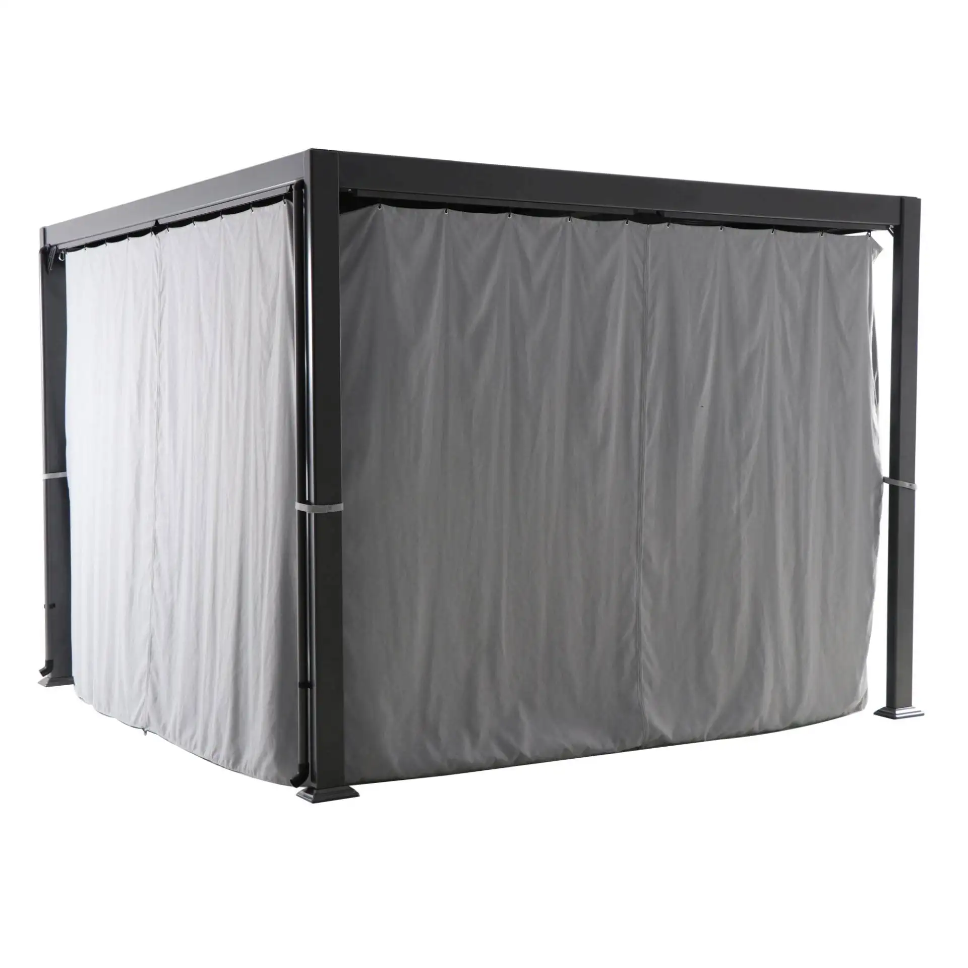 MWH Kiosko Pavillon mit Lamellendach 300 x 300 cm 