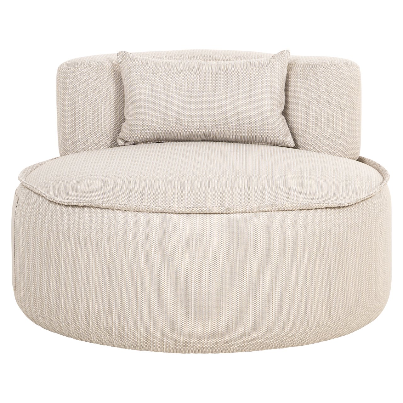 Outdoor Lounge Stuhl Nammos beige swivel