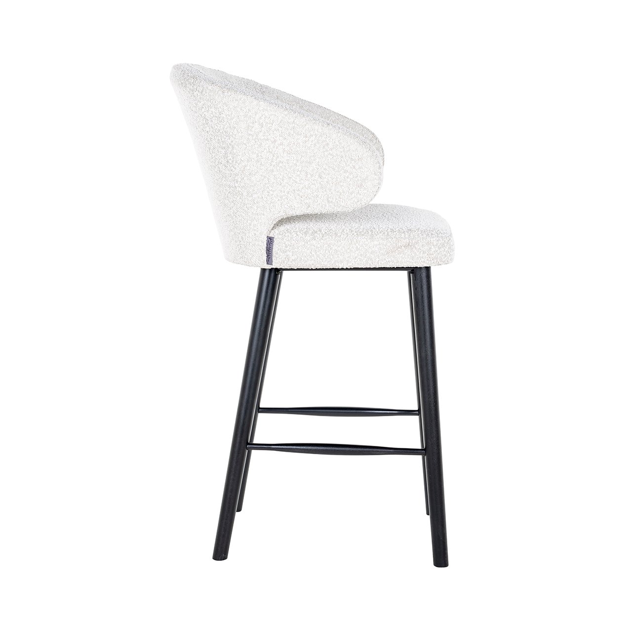 Barhocker Indigo white bouclé Barhocker Indigo white bouclé