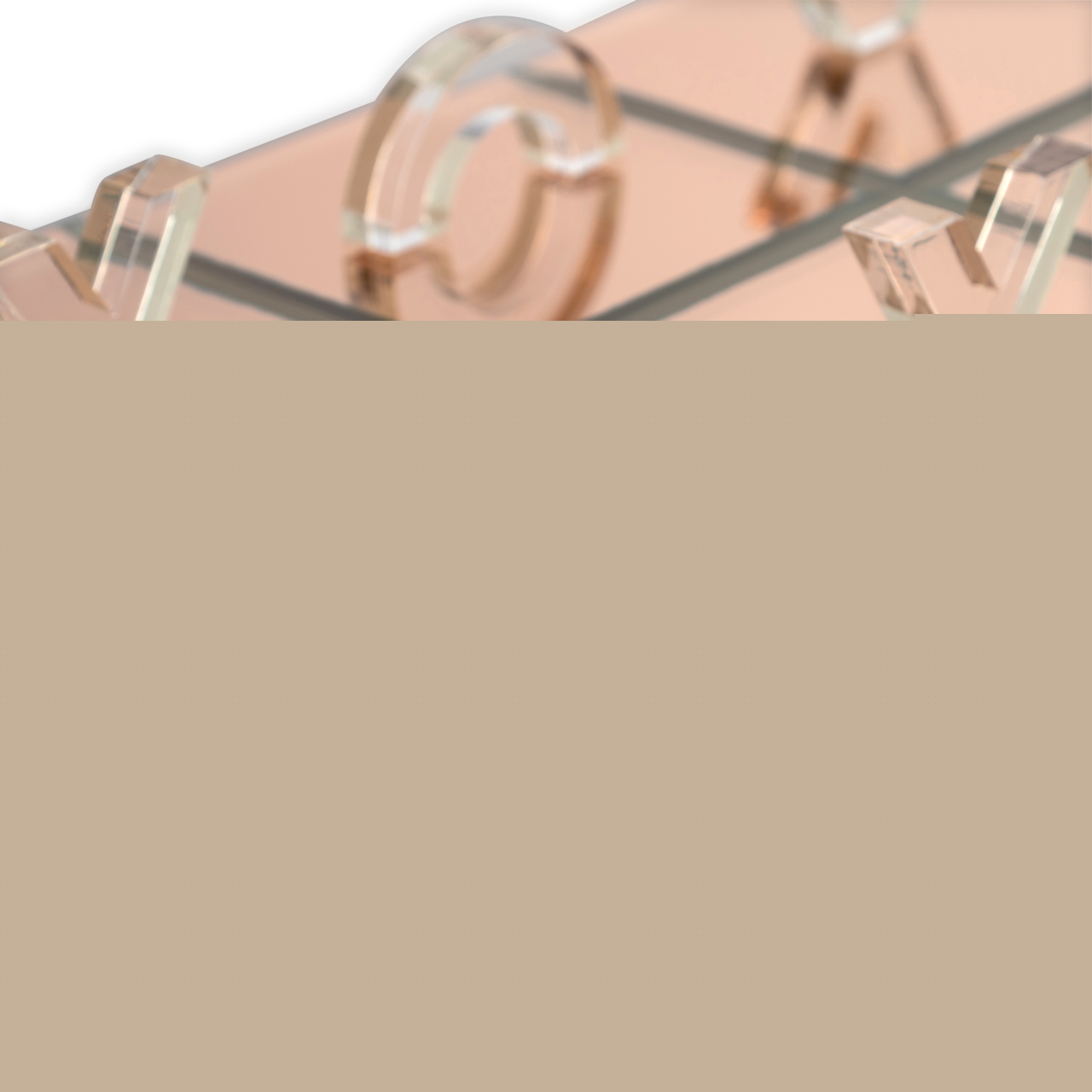 Dekoratives Spiel Caylin gold