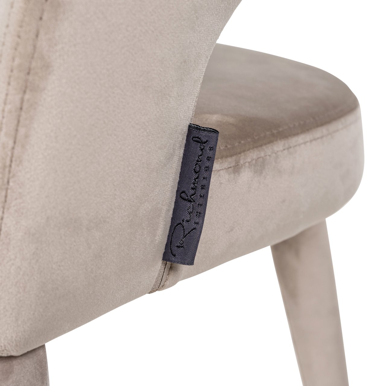 Esszimmerstuhl Gia khaki velvet fire retardant Esszimmerstuhl Gia khaki velvet fire retardant
