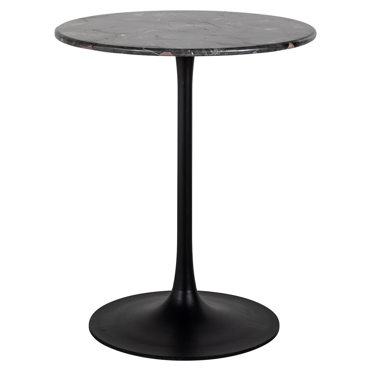 Bistrotisch Carlten schwarz 65Ø (Black)