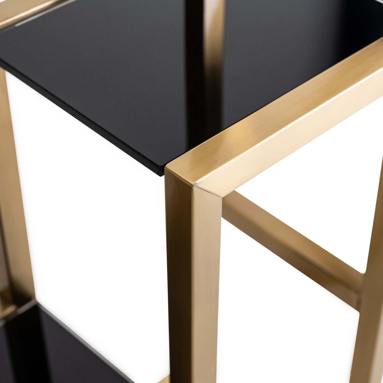 Vitrine Magnus brushed gold