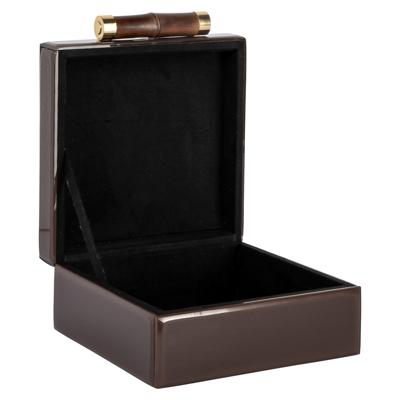 Aufbewahrungsbox Echo dark brown small