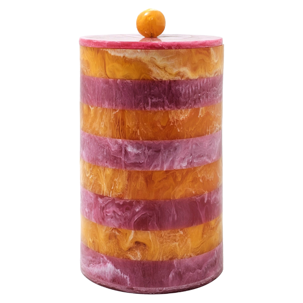 Aufbewahrungsbox Lilybelle pink/orange storage jar small