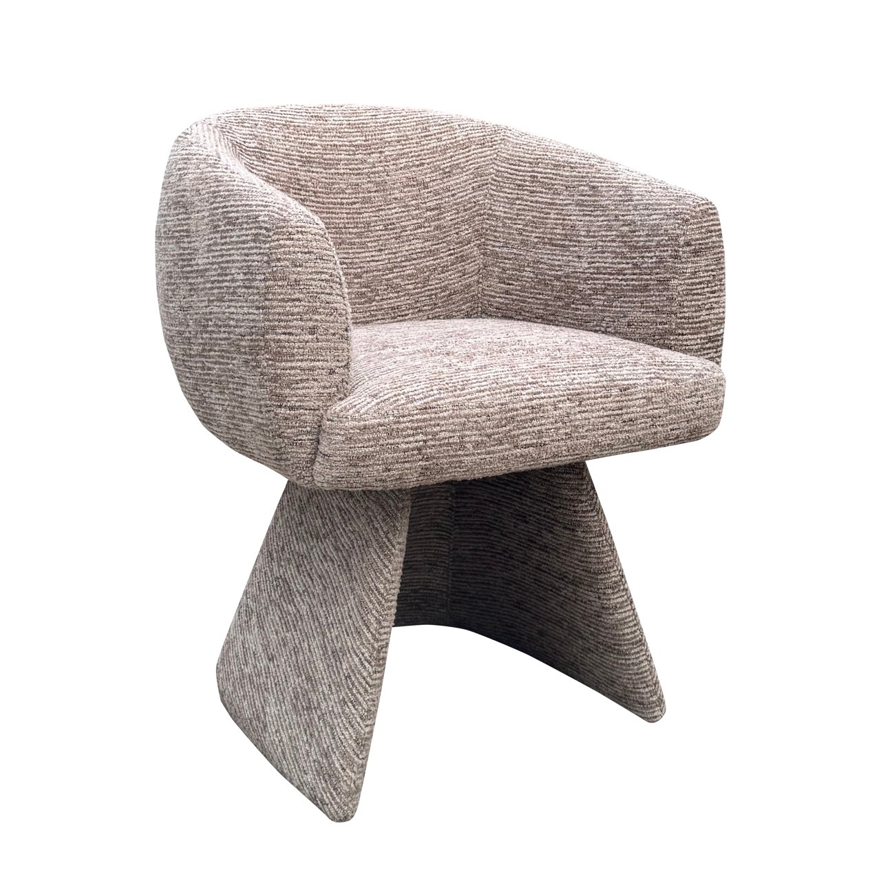 Esszimmerstuhl Quiriro mocca linear swivel