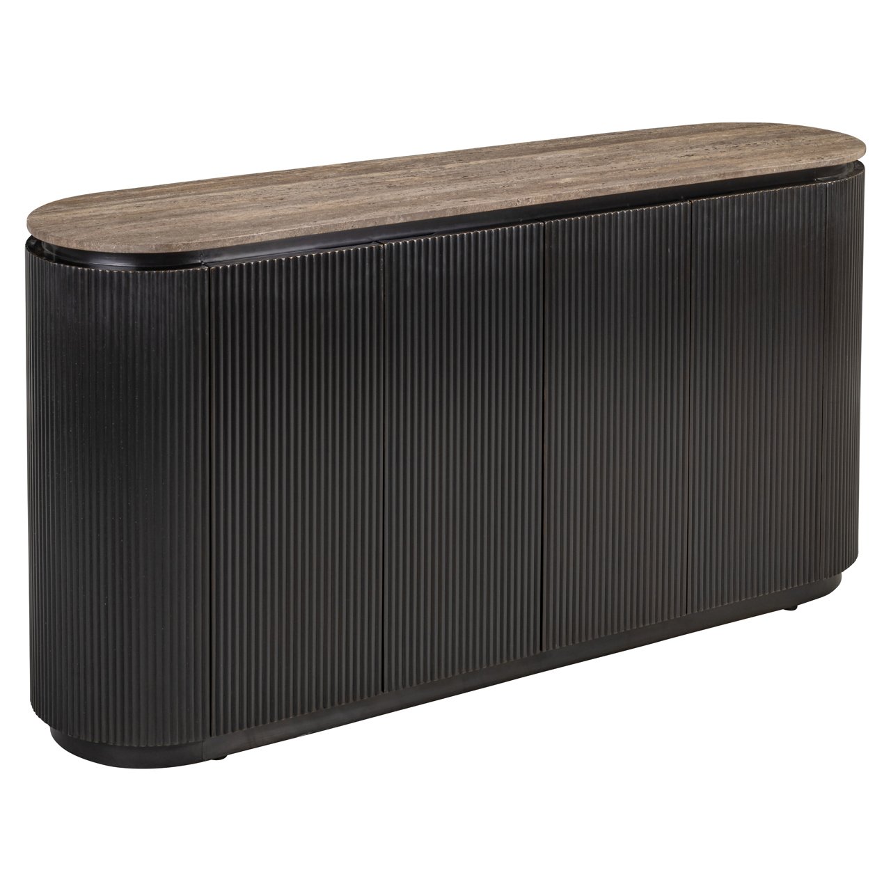 Sideboard Russo ash brown 4-doors