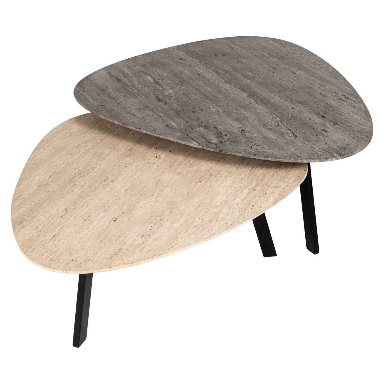 Couchtisch Spencer beige (Set of 2)