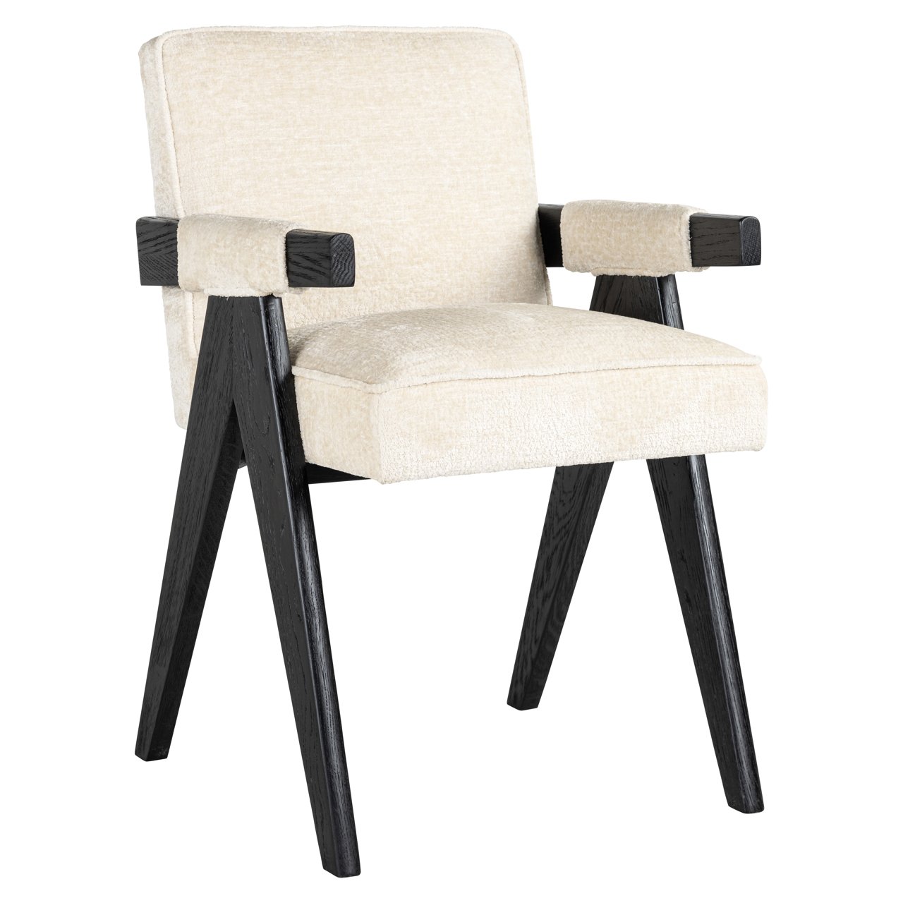 Esszimmerstuhl Cooper white chenille