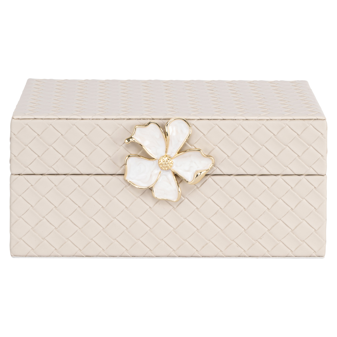 Aufbewahrungsbox Lillie ivory small