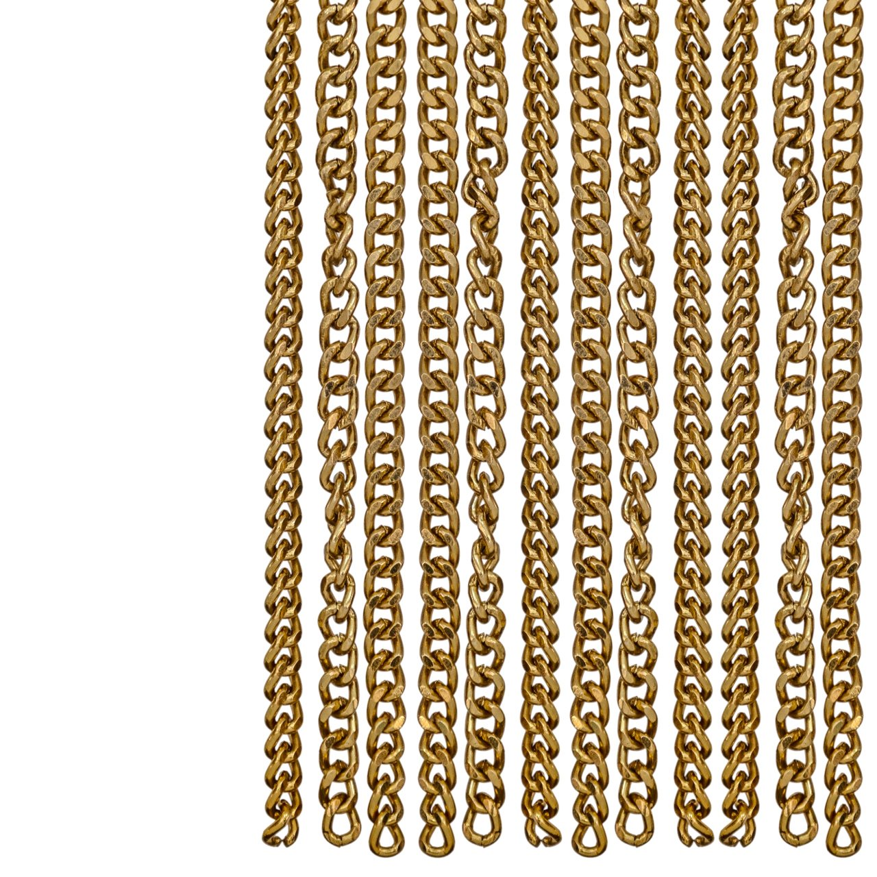 Dekoratives Objekt Curtain gold chain