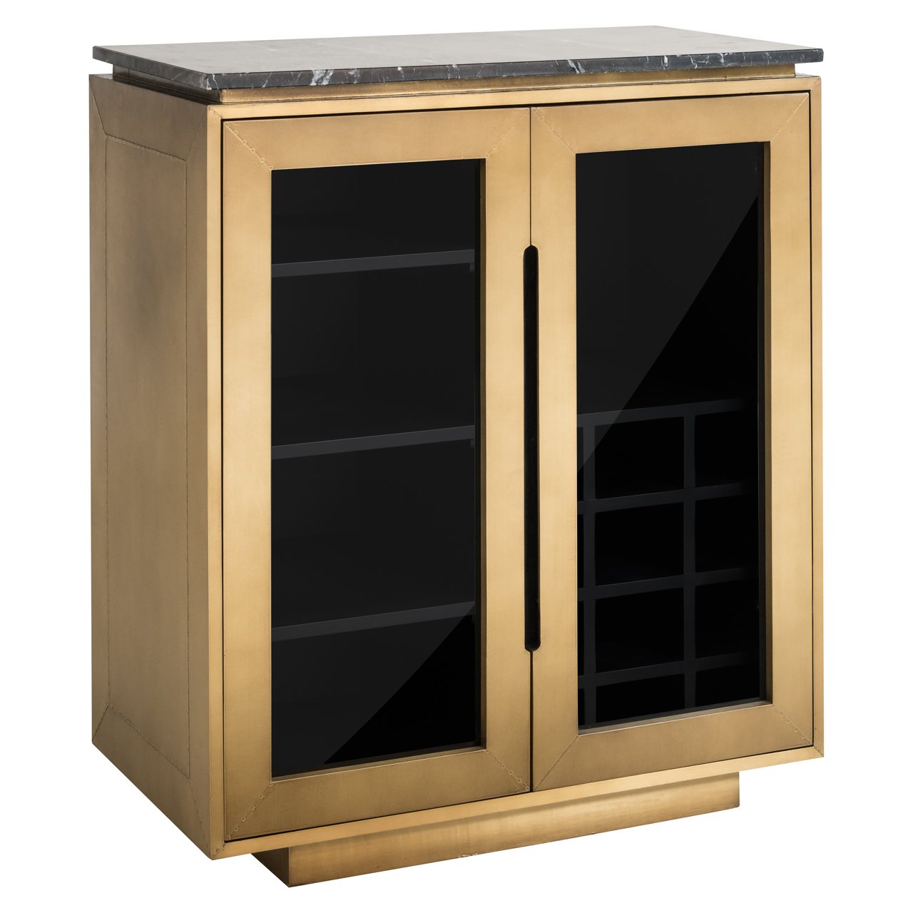 Sideboard Finsbury black/gold 
