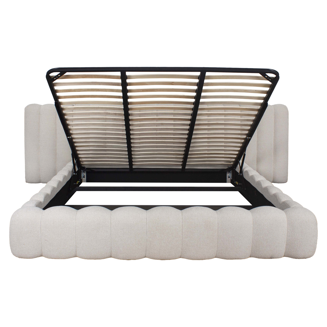 Bett Cupidon cream fancy 180x210 (mattress size (excl.)) with storage