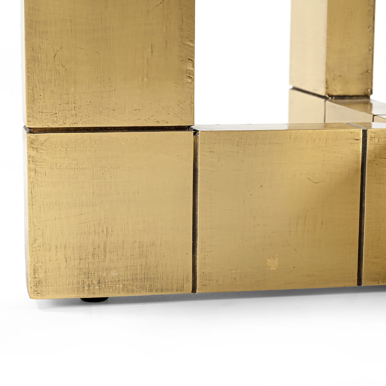 Esstisch Collada black/gold 130Ø