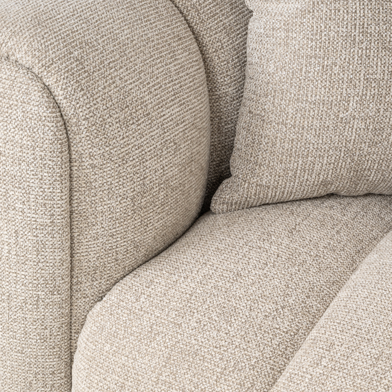 Sofa Novaro natural fancy lounge right