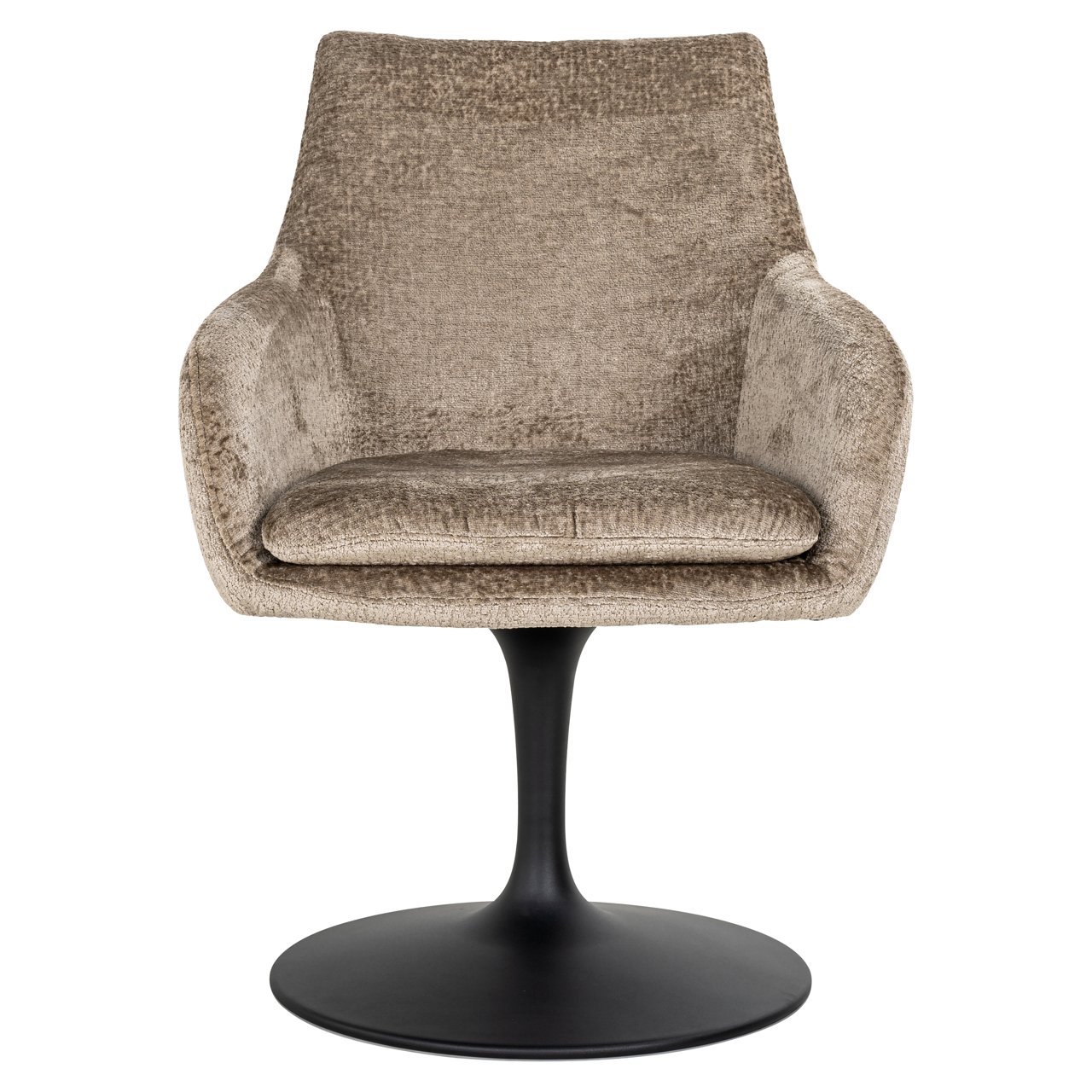 Esszimmerstuhl Marlon taupe chenille swivel Esszimmerstuhl Marlon taupe chenille swivel