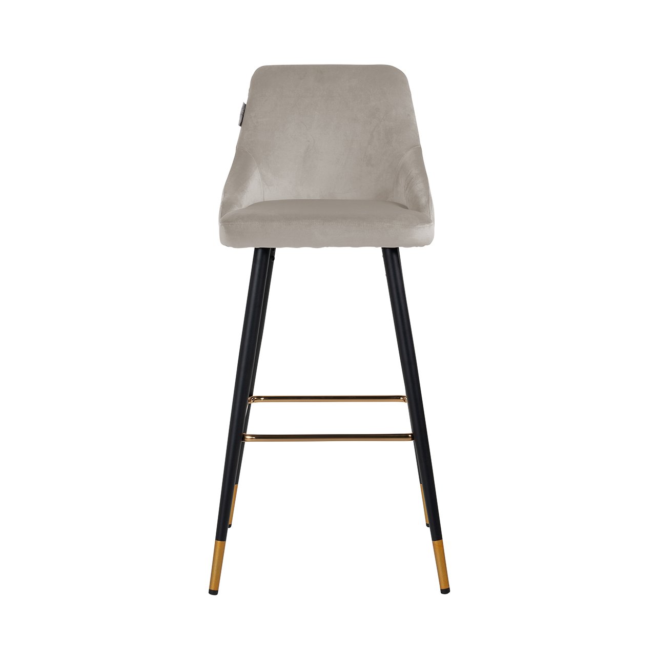 Barhocker Imani khaki velvet (Set of 2) Barhocker Imani khaki velvet (Set of 2)
