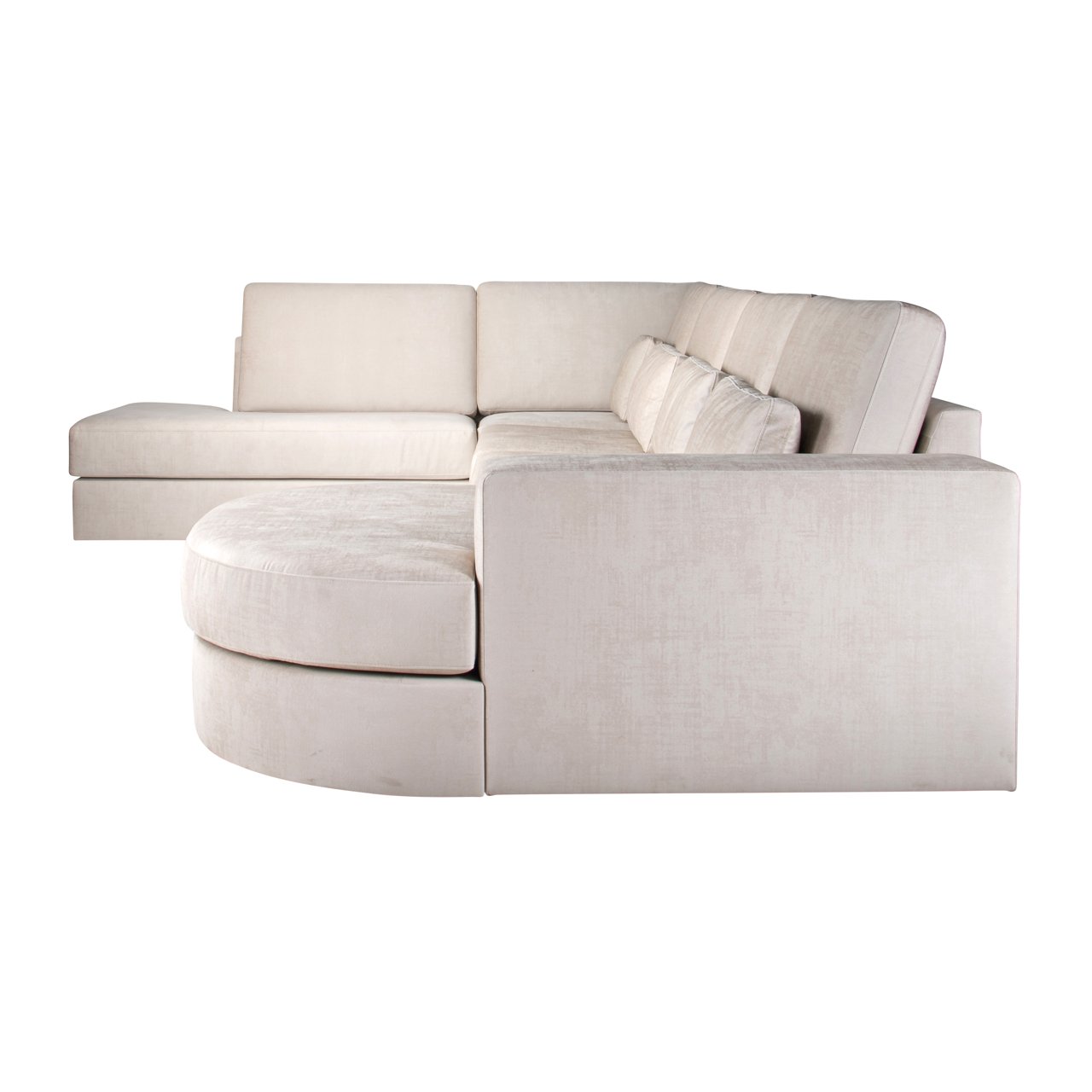 Sofa Felix customized round lounge right