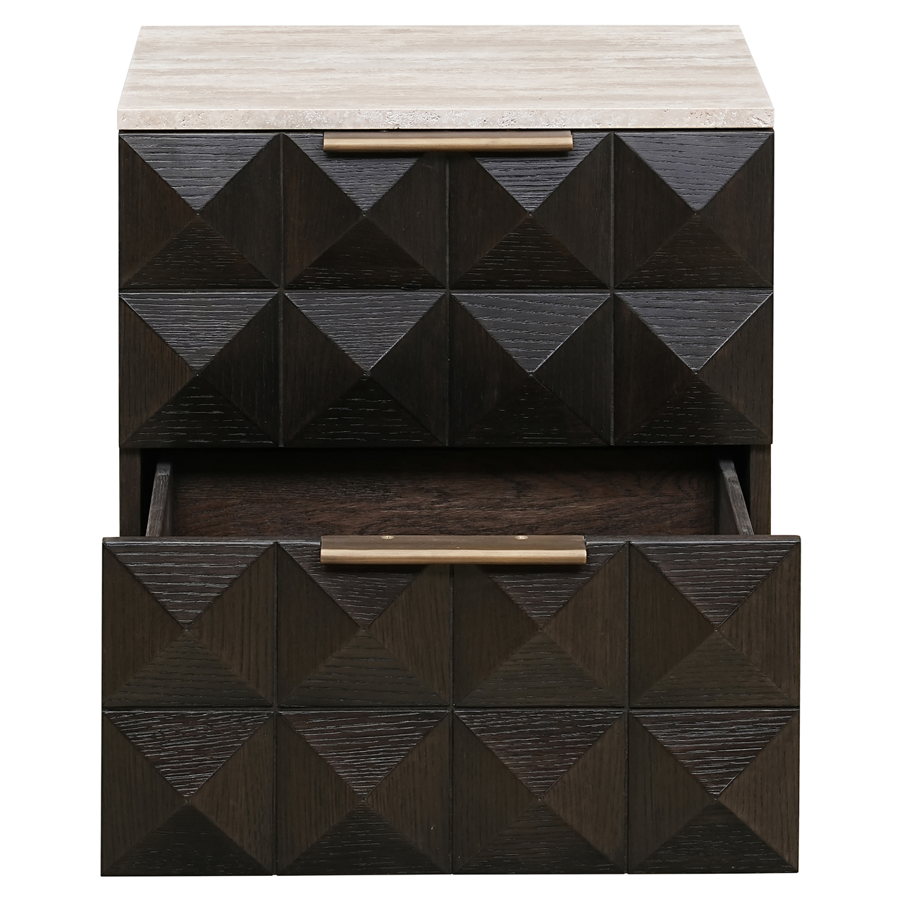 Nachttisch Claremont brown