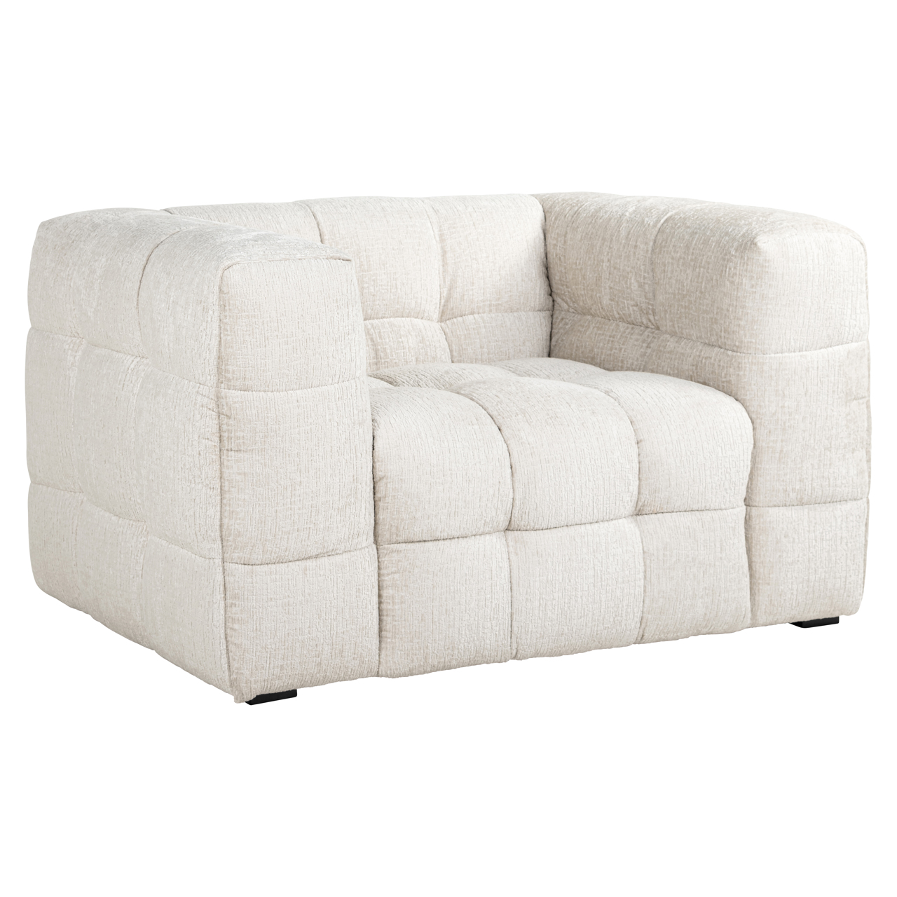 Lounge Stuhl Merrol cream fusion fire retardant
