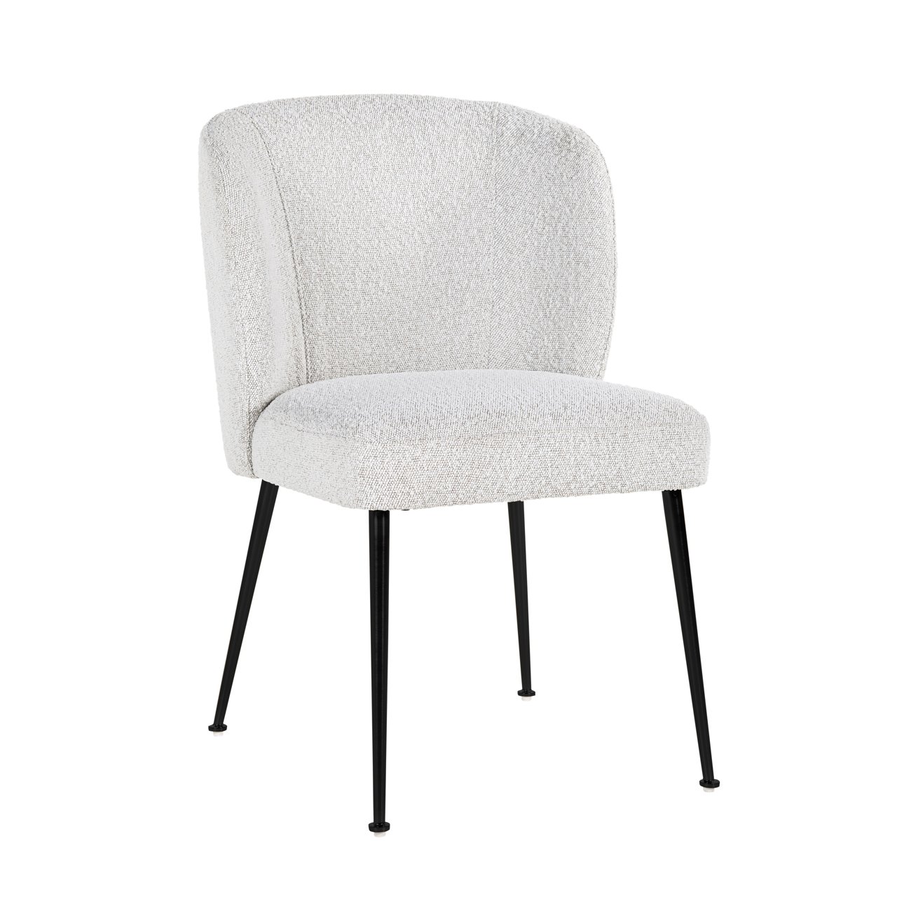 Esszimmerstuhl Fallon white bouclé Esszimmerstuhl Fallon white bouclé