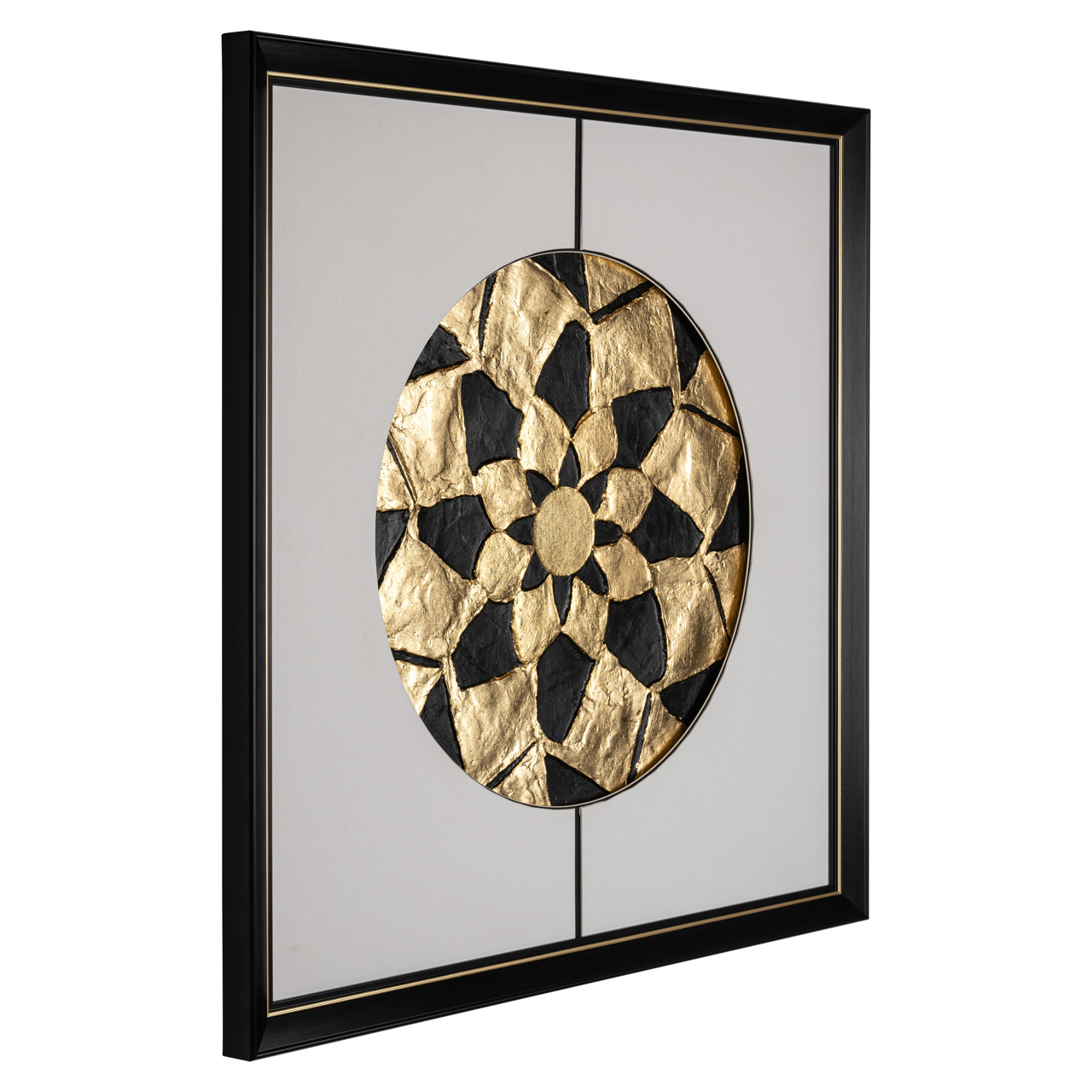 Wandkunst Sun black/gold