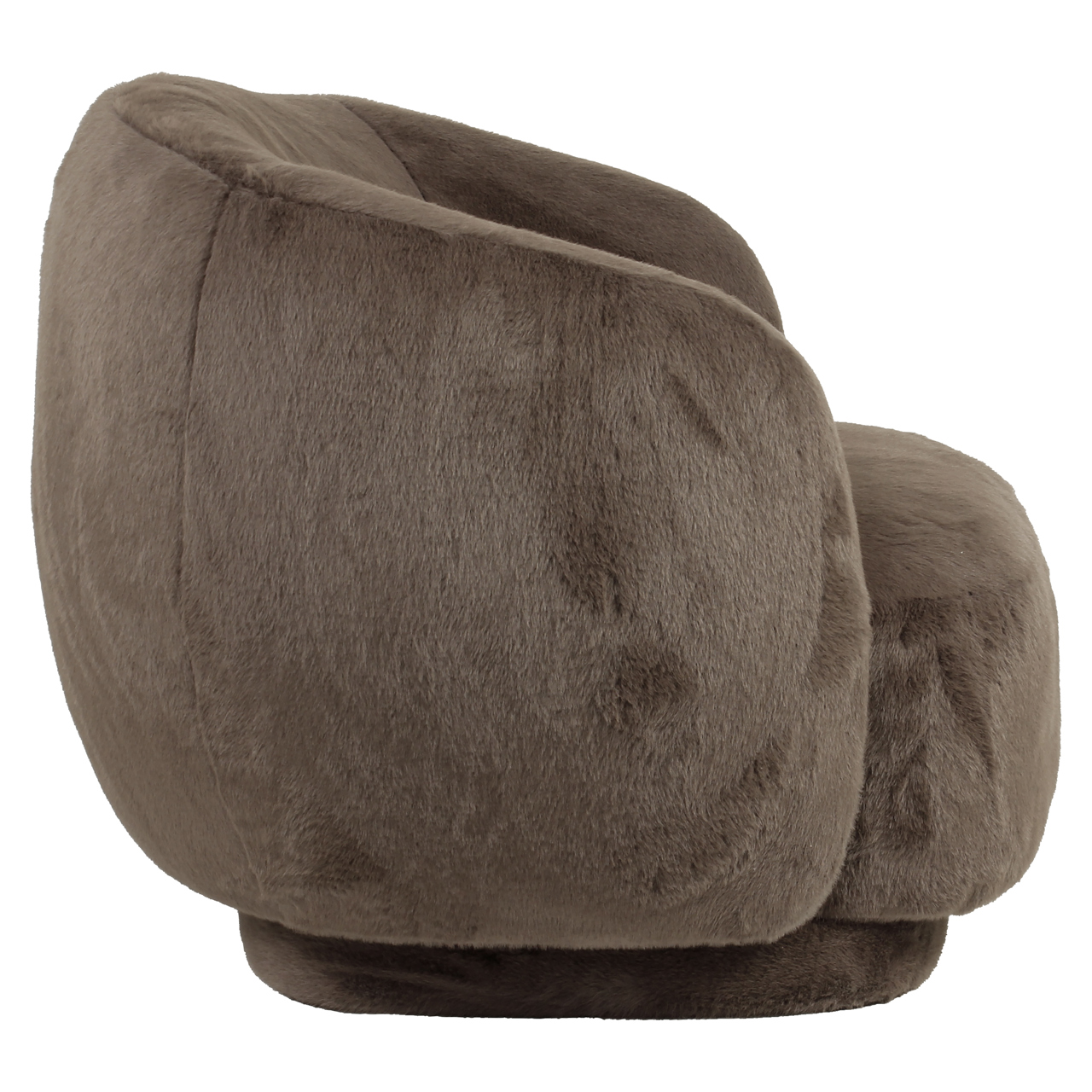 Lounge Stuhl Negreslo brown fluffy