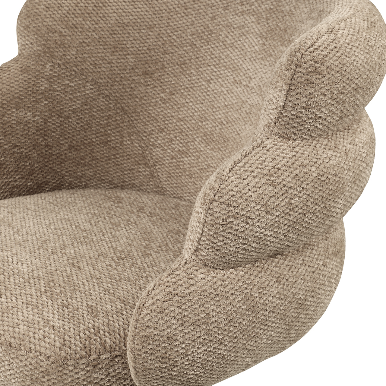 Esszimmerstuhl Kayla mocca boldweave swivel
