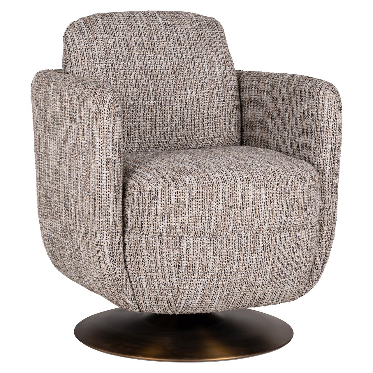 Lounge Stuhl Turner beige swivel