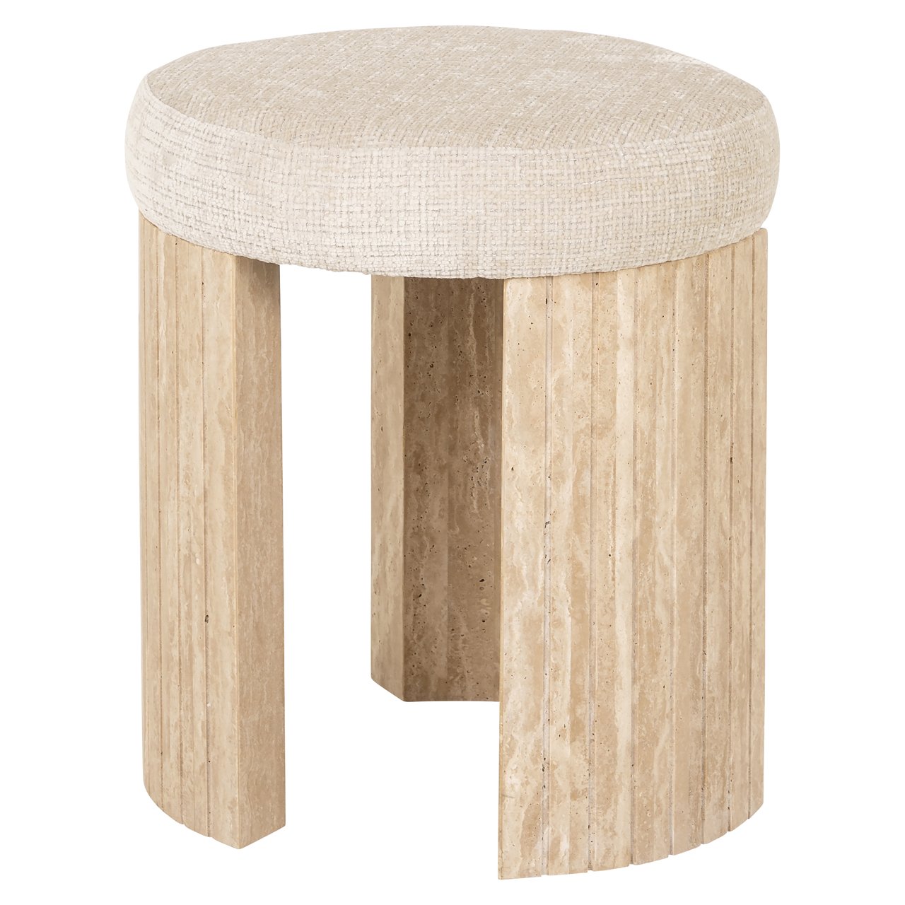 Hocker & Fußbank Gallice beige