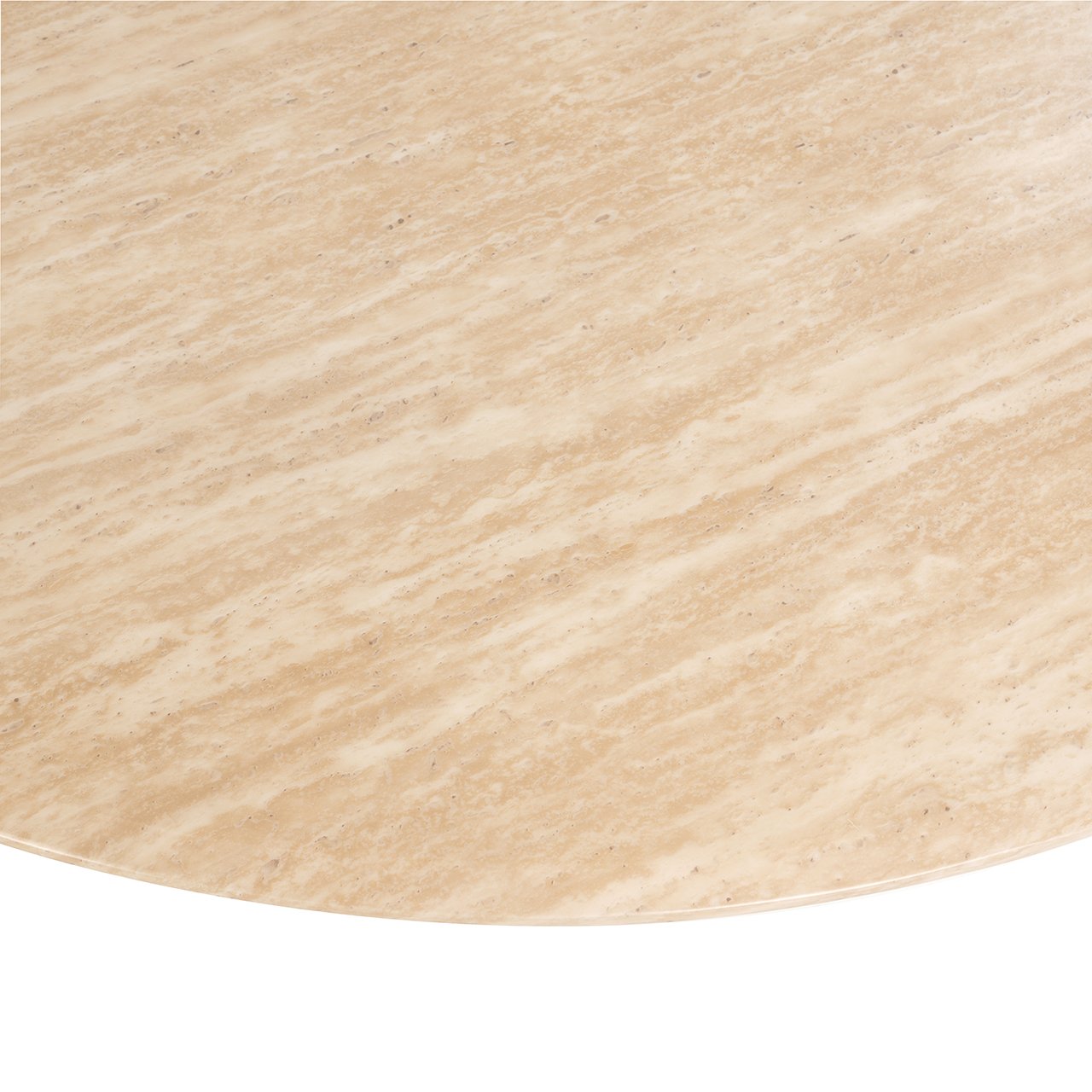 Esstisch Montgommery 130Ø (Beige)