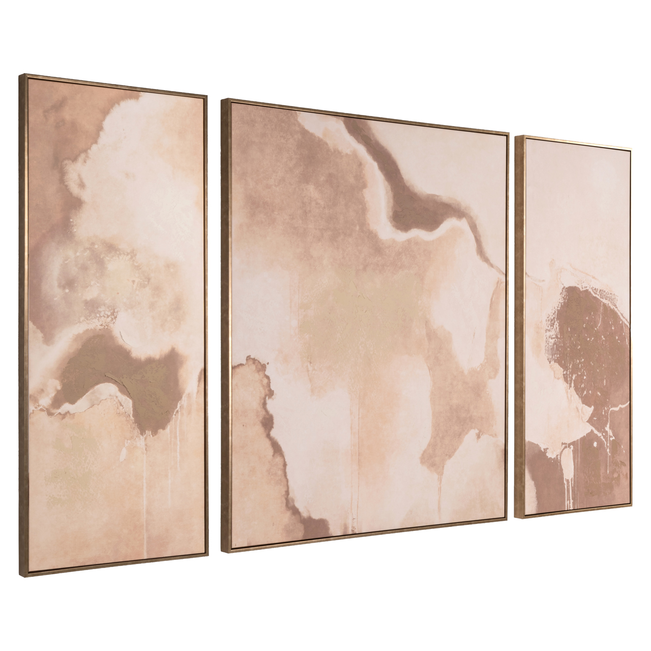 Wandkunst Liberty brown
