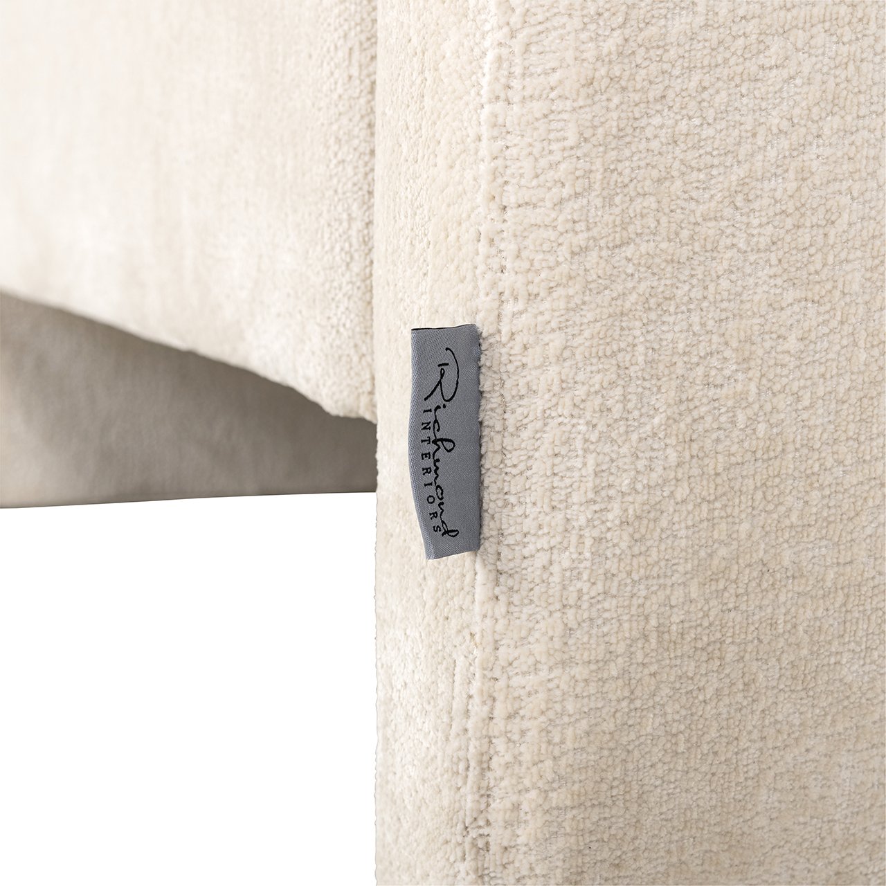 Sessel Sandro white chenille (Bergen 900 white chenille)