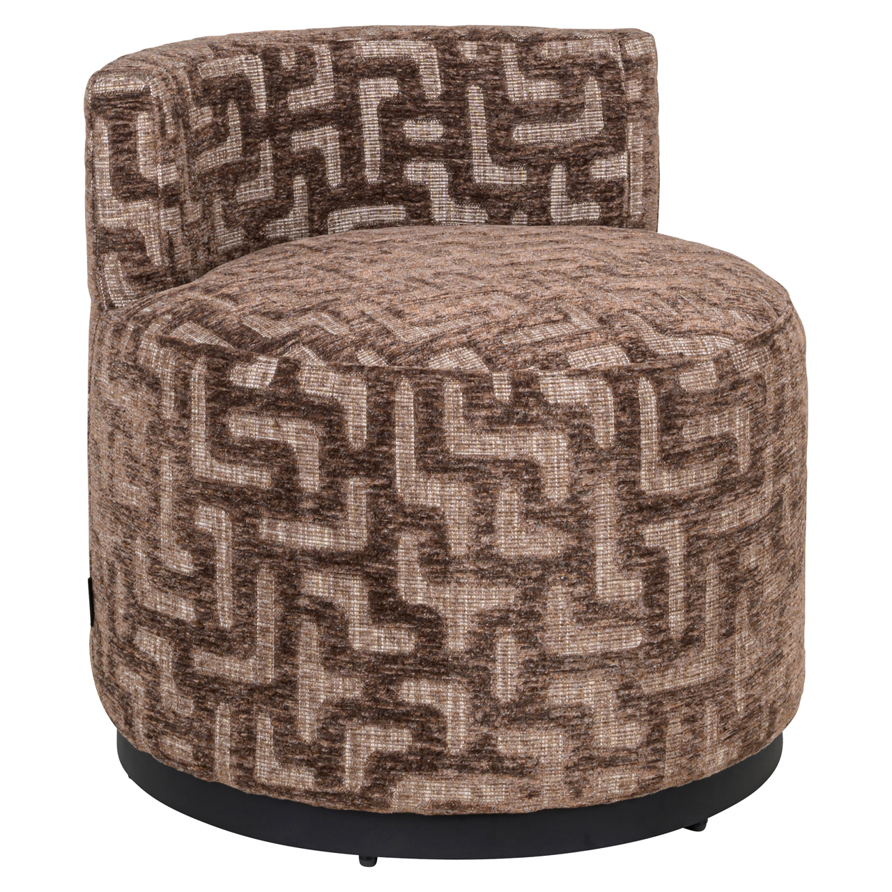 Lounge Stuhl Franny brown labyrinth