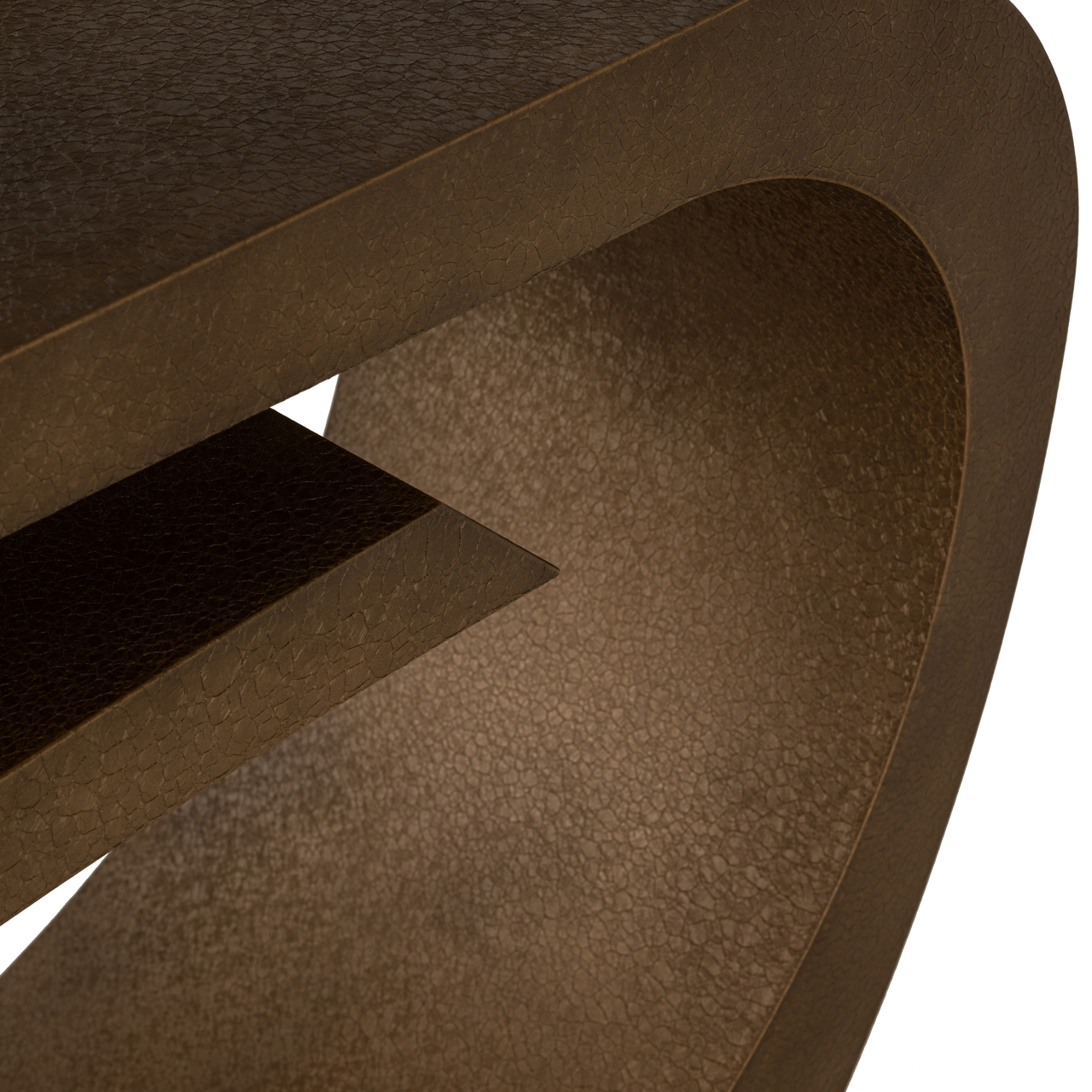 Konsole Alhambra brushed gold